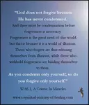 forgiveness a course in miracles