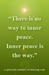 Seeking inner peace through forgiveness. Our peace of mind contributes to world peace. Written for Peace Day . Forgiveness, spirituality and illness. We can resolve our own inner fight and heal.