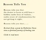 What if it could be fun to learn? The hardest thing you will ever learn to do is to walk and to talk. This one of the motivational poems encourages you to learn from the child in you.