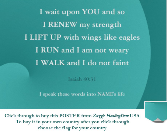 spiritual strength quote poster