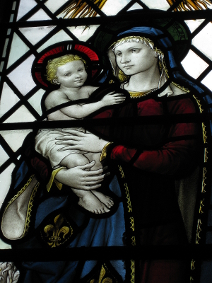 Mother Mary and Jesus