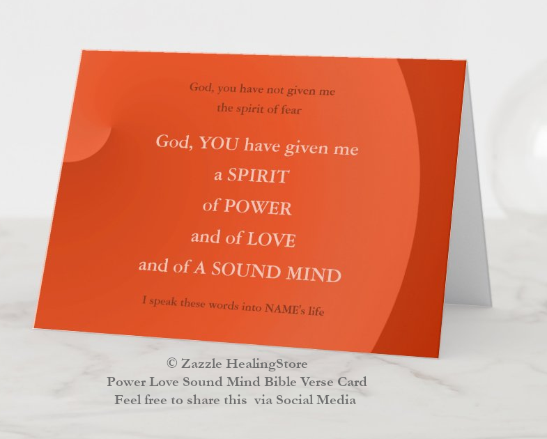 zazz bible power love sound mind