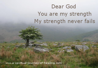 Short prayer for strength
